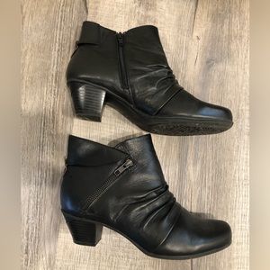 *Earth* Genuine Leather Ankle booties Y2K style